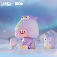 Origina หายูนิคอร์น Rico Happy Winter Days Series Blind Action Fgure Figurines ของเล่น Kawaii สำหรับสาว Surprises ของขวัญ
