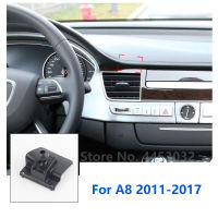 17mm Special Mounts For Audi A8 Car Phone Holder GPS Supporting Fixed Bracket Air Outlet Base Accessories 2011-2022 Car Mounts