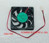 3pcs FAN FOR 6CM ADDA AD0605LX-D90 60X60X15mm 5V 0.21A Dahua DVR Fan Dahua VCR Fan 2-wire 2-pin connector