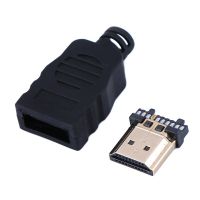 1ชิ้น Hdmi คุณภาพสูงขั้วโอนหัวต่อตัวผู้พร้อมกล่อง