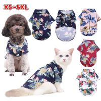 Summer Pet Printed Clothes For Dogs Coat Jackets Dog Clothes Puppy Pet Overalls For Dogs Costume Cat Spring Clothing Pet Outfits Clothing Shoes Access