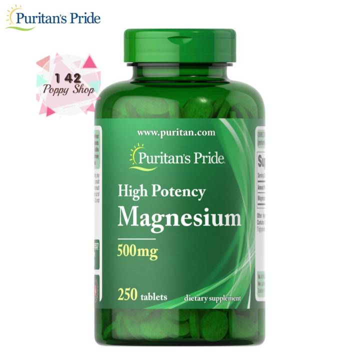 แมกนีเซียม-puritans-pride-magnesium-500-mg-250-tablets