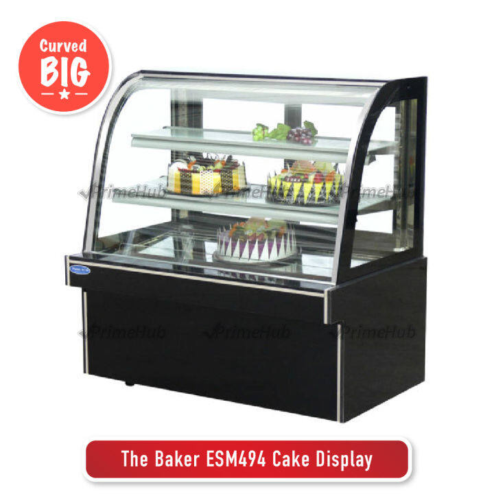 PrimeHub The Baker ESM494B 5 Feet 150cm Curve Cake Display Cake   0b809f119a2eadaa52e9cbfa8cef82a7  720x720q80 