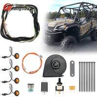 Universal Utv/atv Turn Signal Kit Essential Kit With Amber Led Light Loud Clear Horn Easy Installation For Off-road Vehicles