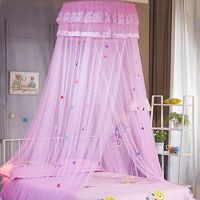 Home Textile Princess Dome Mosquito Net Suspended Ceiling Floor Bed Curtain Garden Tent Childrens Child Canopy Room Decoration