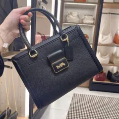 Coach+Tilly+F76618+Women%27s+Top+Handle+Bag+-+Black for sale online