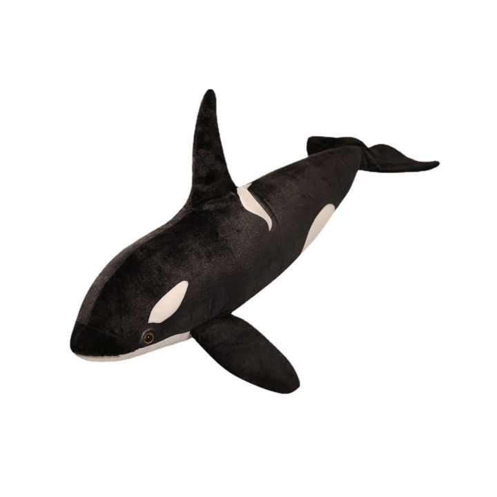 ตุ๊กตาวาฬตุ๊กตาของเล่นยัดไส้หมอนอิงฉลามหมอนนุ่มจำลองเด็กขนาดใหญ่เด็กหญิง-kado-bayi-อุปกรณ์ประกอบฉากการถ่ายภาพ