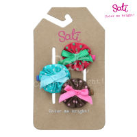 SATI-กิ๊บหนีบผม-FV. TRIPLE BOW/B CLIP-CCB001