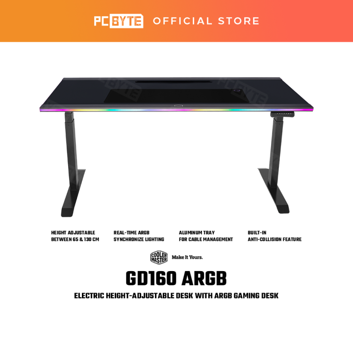 Cooler Master GD160 ARGB Gaming Desk Lazada