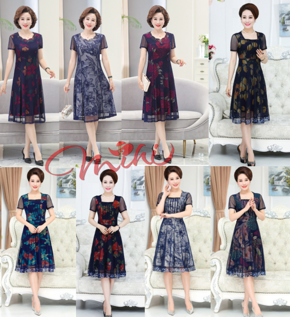 đầm váy trung niên  Giá Tốt Ưu Đãi Tháng 07 2023  Shopee Việt Nam