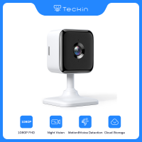 Teckin Cam 1080P FHD Indoor Wi-Fi Camera for Home Security, Night Vision, 2-Way Audio, Motion&amp;Sound Detection, for Baby