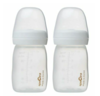 “ส่งฟรี KERRY”อะไหล่ ปั๊มนม Spectra(Cimilre) แท้ - Wide Neck Milk Storage Bottle ขวดนมคอกว้าง 5oz(160ml)