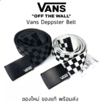 (24 ชั่วโมง พร้อมส่งในไทย)vans ของแท้? เข็มขัดผู้ชาย  เข็มขัดผ้า แบบหัวหนีบ  Deppster II Web Belt ของใหม่ ของแท้ ส่ง