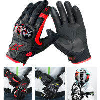 สำหรับ Alpinestars SMX-1 Air V2หนัง Street รถจักรยานยนต์หน้าจอสัมผัสถุงมือผู้ชายทั้งหมดขนาด &amp; สีสำหรับ Alpinestar Marquez 93