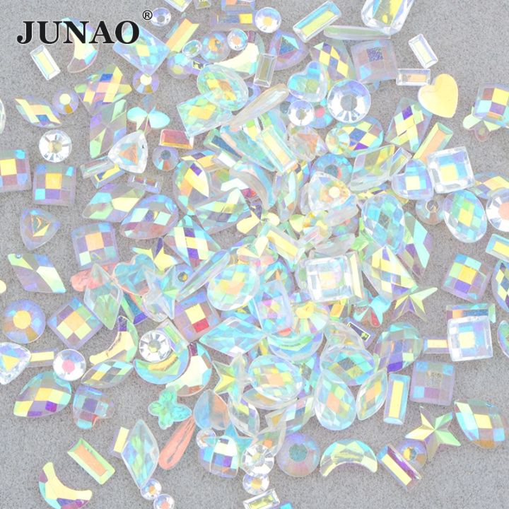 junao-10g-transparent-citrine-color-size-rhinestones-decoration-flatback-strass-glue-resin-crystals