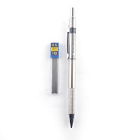 Metal Mechanical Pencil 0.5/0.7/0.9/1.3/2.0mm Drawing Automatic Pencil With Lead