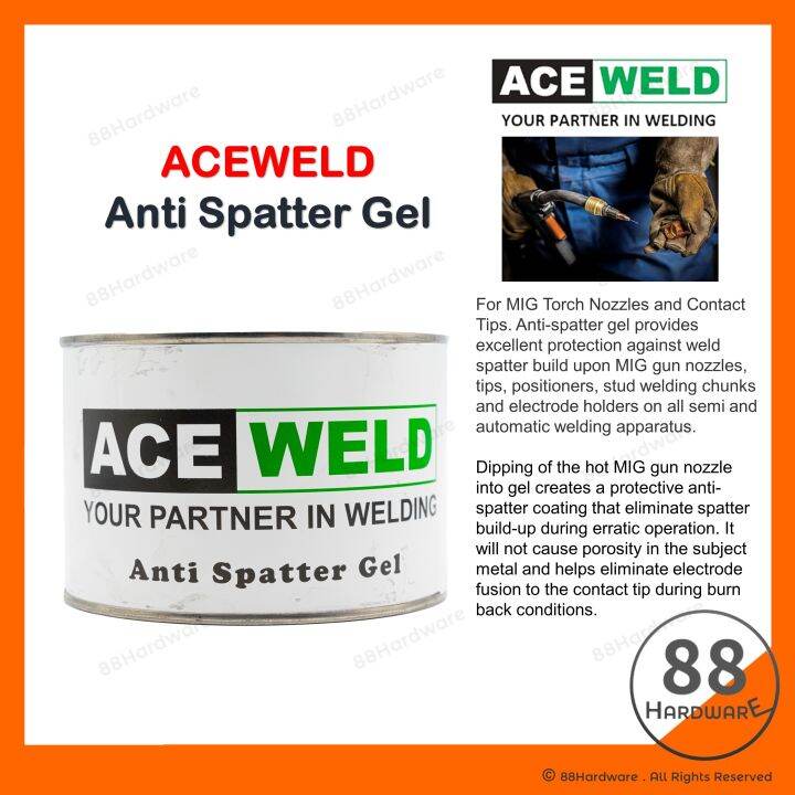 400G AceWeld mig nozzle gel / co2 / mig gel / mig nozzle welding / co2