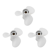 3X Boat Outboard Propeller for Yamaha 25-60HP 11 1/4 x 14 Marine Propeller 13 Spline Tooth 663-45958-01-EL