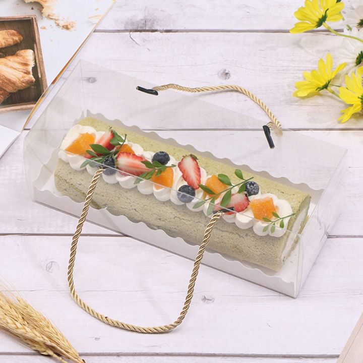 10pcs-transparent-cake-box-clear-cake-box-with-handle-cupcake-swiss-clear-plastic-portable-container-holder-packing-gift-box