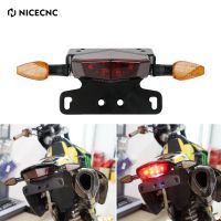 NICECNC For SUZUKI DRZ400S 2000-2019 DRZ400SM 2005-2019 Rear Fender Brake Tail Signal LED Light License Plate Turn Signal Light