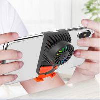 ▽ Mobile Accessories Mobile Phone Cooler Controller Safe Portable Cooling Fan Case Abs Pc Lightweight Mobile Phone Radiator