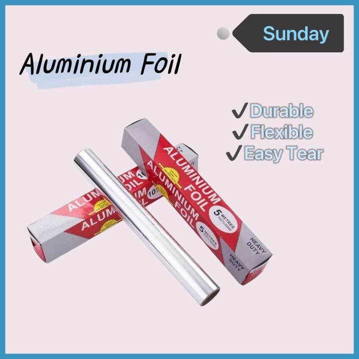 Aluminium Foil 30cm x 10m Extra Thick Heavy Duty Food Grade Quality