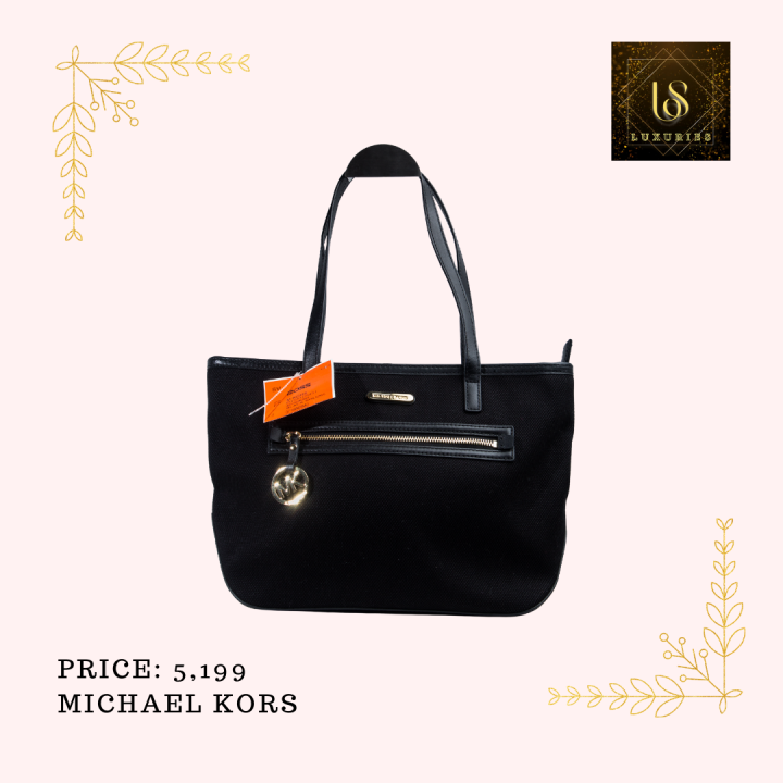 Michael Kors Tote Bag Black Lazada PH