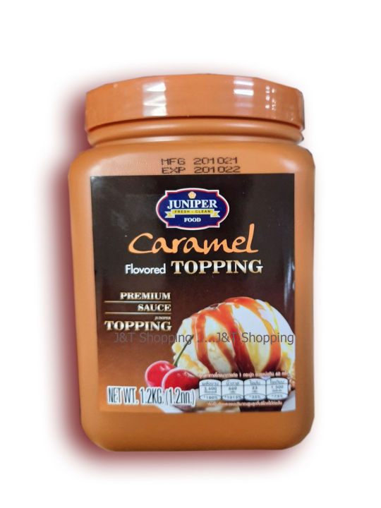 จูนิเปอร์-คาราเมล-ท็อปปิ้ง-caramel-topping-1-2-กิโลกรัม