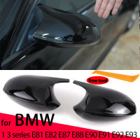 คาร์บอนไฟเบอร์กระจกมองหลังหมวกปีกฝาครอบกระจกมองข้างเหมาะสำหรับ BMW E90 E91 2005-2011 E92 E93 2006-2013 E81 E88 E87 E88