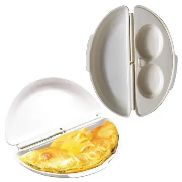 Silicone Microwave Oven Omelette Mold Egg Roll Maker Pan Kitchen