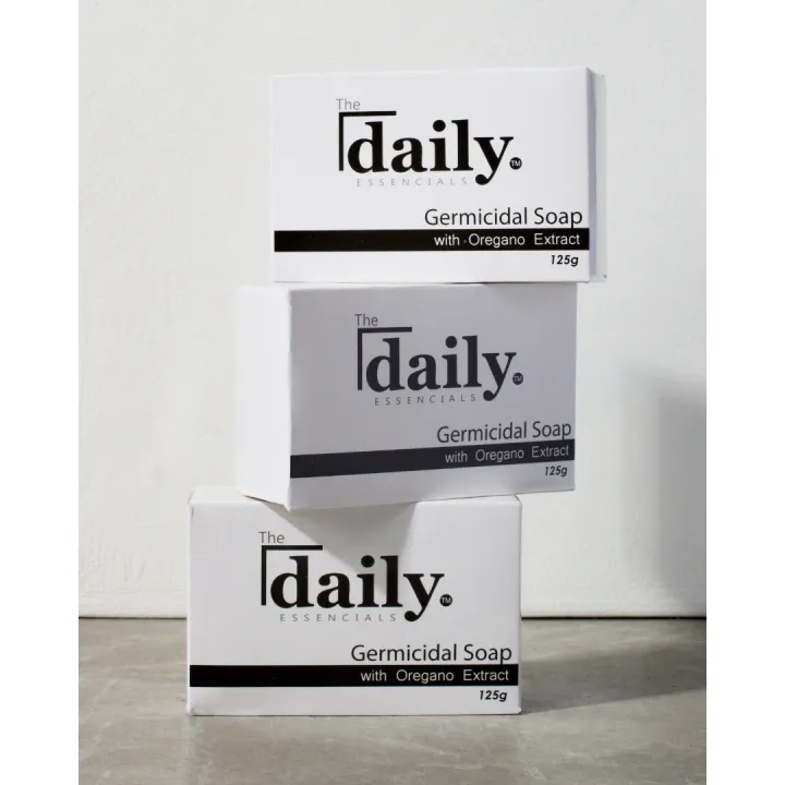 Daily Essencial Germicidal Soap with Oregano Extract Antibacterial Antiviral soap Lazada PH