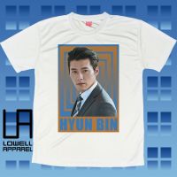 Hyun Bin Crash Landing on You T-shirt - Oppa Korean Actor Kdrama Unisex - Sublimation - Dri-fit