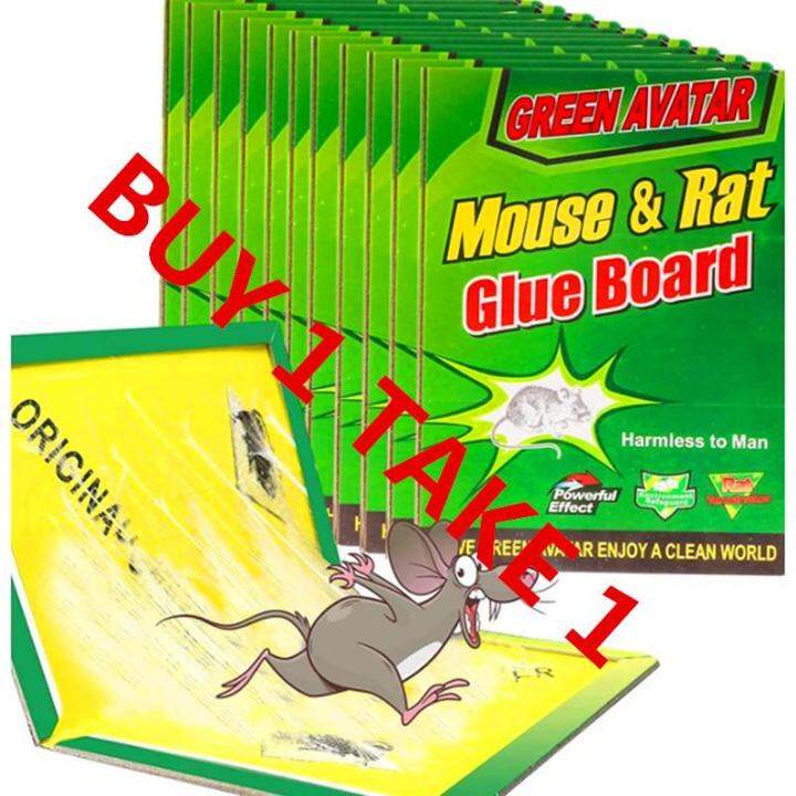 (buy 1 Take )19*6 Inch Large Size Mousetrap Old Mouse Sticker 