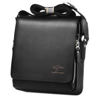 Kangaroo Luxury nd Vintage Men Messenger Bags For Men Leather Business Shoulder Bag Male Crossbody Bag Brown Casual Briefcase