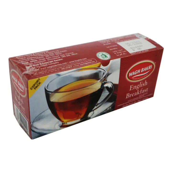 Wagh Bakri English Breakfast Tea 25 Tea Bags Lazada