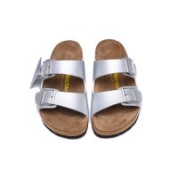 (SIZE 34-46) Ready Stock! ! Birkenstock Mens and Womens Fashion Large Size Cork Slippers Thick-soled Wear-resistant Slippers