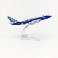 【Best value】 โบอิ้ง747ต้นแบบขนาด1/400 16ซม. B747โครงอัลลอยของขวัญสำหรับเด็กของเล่นโมเดลของเด็ก