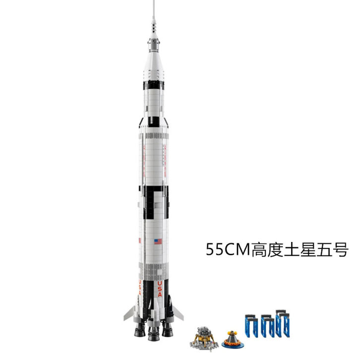 อพอลโลรถ-saturn-v-จรวดบล็อกตัวต่ออวกาศและอวกาศของเล่นตัวต่อเกมปริศนาสำหรับผู้ใหญ่ของเด็กผู้ชายตกแต่งห้องนั่งเล่น