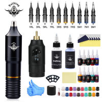 Spot parcel post Cross-Border Explosion Models Tuffking Tattoo Kit Tattoo Machine Tool Outfit Tattoo Pen Set Tattoo Brush Machine