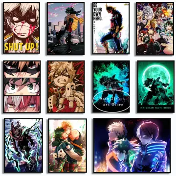 Tableau My Hero Academia Izuku Midoriya 2 Anime – 5 Pièces