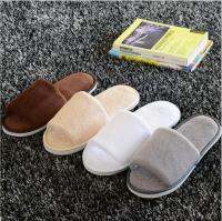 Oversize Indoor Soft Cotton Slippers Non-Slip Shoes