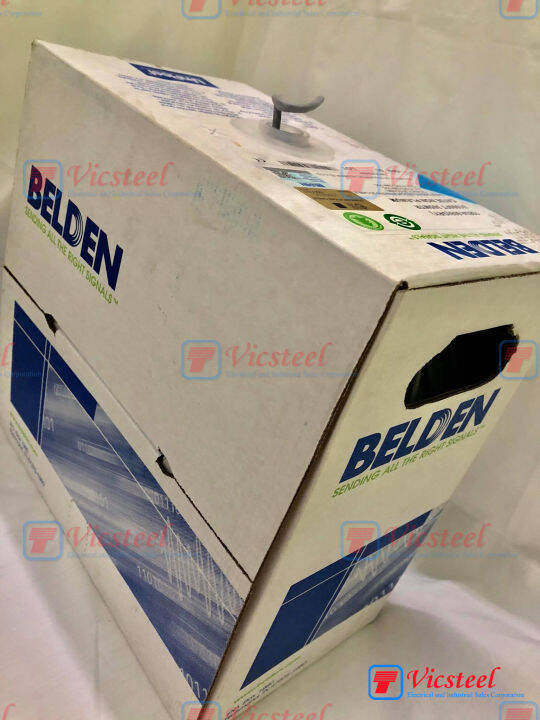 Belden 1583A Cat 5 Cable UTP Unshielded AWG24 Gray Data LAN Cable Cat5E ...