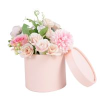 【YF】﹍☎☁  Round Paper Boxes Hold The Mothers Day Wedding Storage Floral
