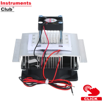 Instruments TECอิเล็กตรอนเซมิคอนดักเตอร์เครื่องทำความเย็นคูลเลอร์แผ่นระบายความร้อนDIYหม้อน้ำท้องถิ่นระบายความร้อนพื้นที่ขนาดเล็กอุปกรณ์ระบายความร้อนชุด