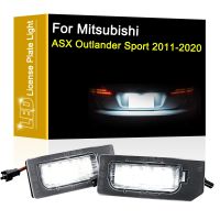 【LZ】▦┋►  12V LED Number Plate Lamp For Mitsubishi ASX Outlander Sport 2011-2020 White License Plate Light Assembly