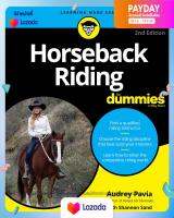 (พร้อมส่ง) หนังสือภาษาอังกฤษ Horseback Riding for Dummies (2nd) [Paperback]