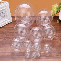 1pcs 2-9cm Open Plastic Clear Bauble Ornament Gift Present Box Decoration Christmas Tress Decorations Ball Transparent Colanders Food Strainers