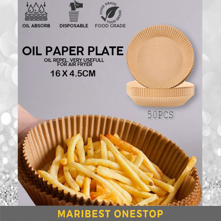 50pcs Household Kitchen Non-stick Parchment Paper, Tin Foil, Air