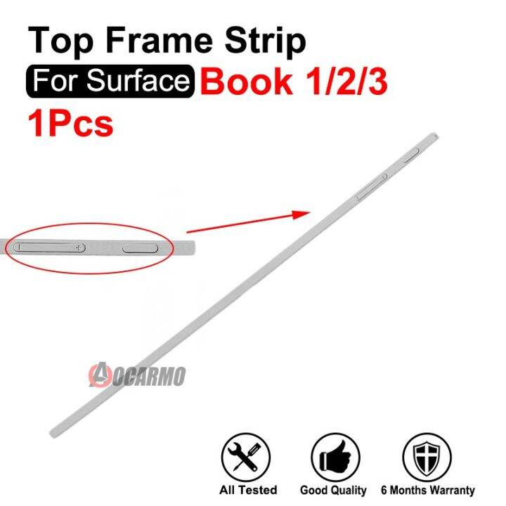 แถบกรอบด้านบนด้านข้างหน้าจอ-lcd-คีย์ด้านข้างมีปุ่มอะไหล่สำหรับ-microsoft-surface-book-1-2-3-13-5นิ้ว-book3-book2