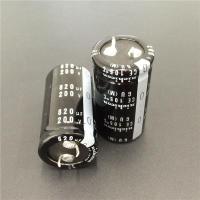 2pcs 820uF 200V NICHICON GU Series 25x45mm High Quality 200V820uF Snap-in  PSU Aluminum Electrolytic Capacitor